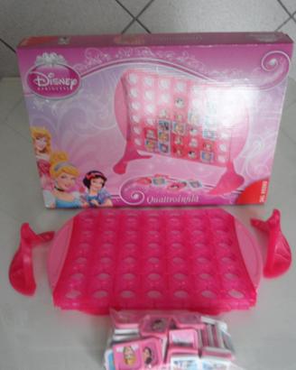 Gioco quattro in fila Disney Princess