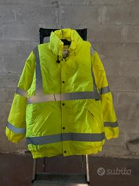 Giacca Dunlop catarifrangente per moto