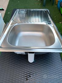 Lavello Inox 86 x 50