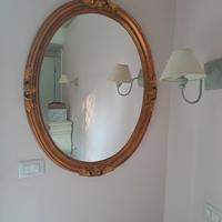 specchio foglia d'oro