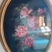 Quadro arazzo bouquet di rose