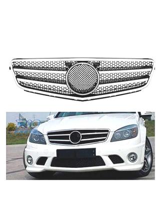 GRIGLIA PER MERCEDES W204 07-11 LOOK AMG CROMO ARG
