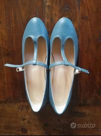 SCARPE MARY JANE ARTIGIANALI tg. 38
