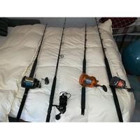 set di canne usate pochissimo