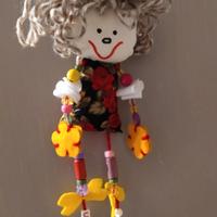   Bambolina di stoffa handmade