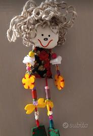   Bambolina di stoffa handmade