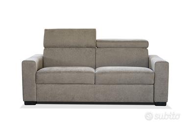 Divano 3 posti con letto materasso h. 18 cm