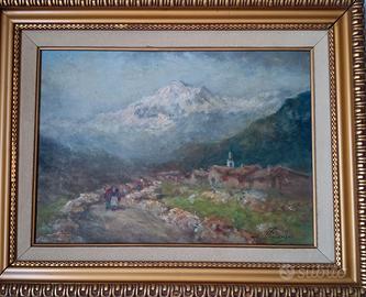Quadro olio Pietro Piacenza 