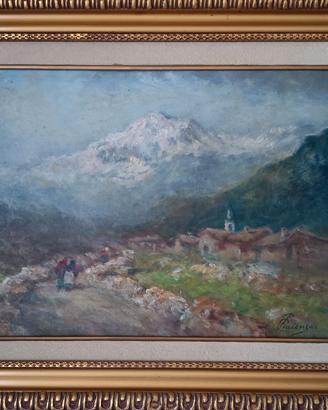 Quadro olio Pietro Piacenza 