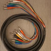 Cavo audio multicore 8 ch