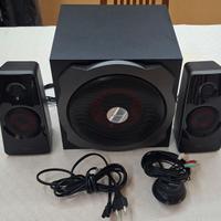Casse Trust Tytan Altoparlanti 2.1 con Subwoofer