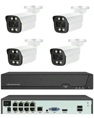 Videosorveglianza Ip Poe 8mpx 4k Microfono