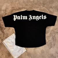 Black over logo tee - Palm Angels