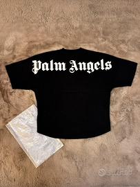 Black over logo tee - Palm Angels