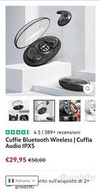 AURICOLARI 🎧 BLUETOOTH 