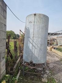 Serbatoio Zincato 2000 Litri Verticale