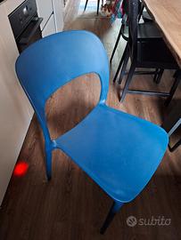sedia in plastica 