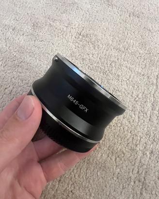 Adattatore Mamiya M645 per Fujifilm GFX