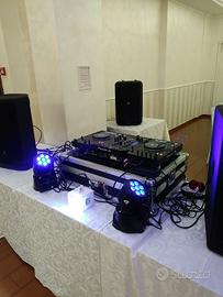 Dj set - consolle cdj mixer casse sub audio