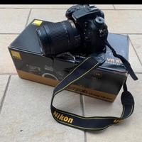 Nikon d7200 + 18-140 vr + trepiede manfrotto