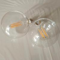 2x lampadina tonda led filamento globo 12,5W E27