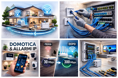 WiFi Debole in Casa? Installazione Mesh e Cablaggi