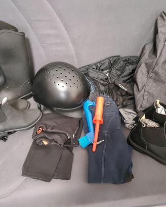 abbigliamento EQUITAZIONE BAMBINO 