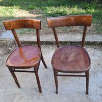 sedie da collezione in legno anni 40/50