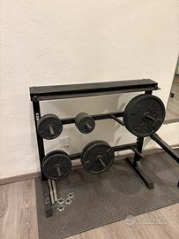 Rastrelliera porta pesi