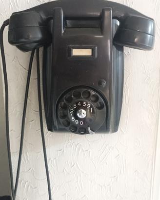 3 TELEFONI TELEFONO A DISCO MURO E DA TAVOLO