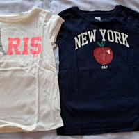 Magliette bambina tg 5 anni