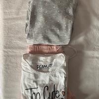 Set pigiami mezza stagione bambina 8 anni 128 cm
