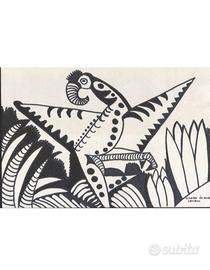 Artista di strada - china su carta cm 20x30