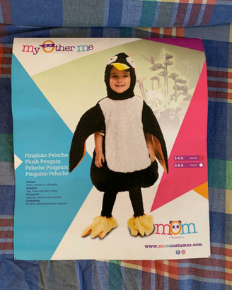Costume carnevale pinguino