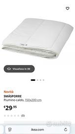 Piumino caldo Ikea
