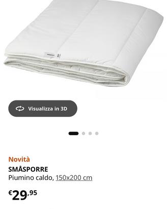 Piumino caldo Ikea