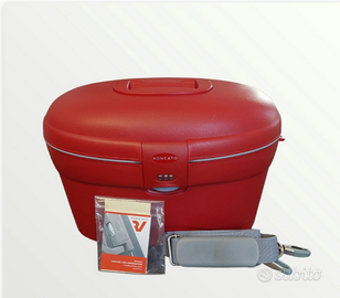 Beauty case rigido rosso con portagioie RONCATO