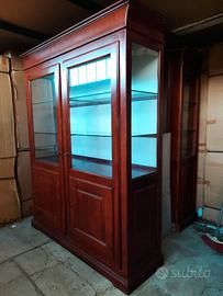 Vetrina/argentiera Nuova in legno massello