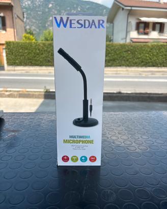 Microfono miltimediale wesdar