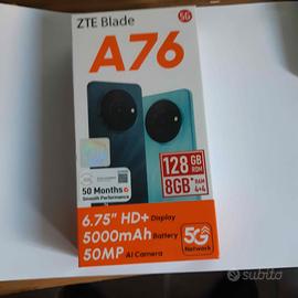 Smartphone ZTE BLADE A76 4+4 gb di ram 128 gb