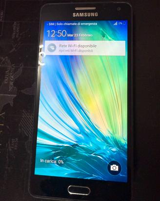 Samsung Galaxy A5 nero, modello SM-A500FU