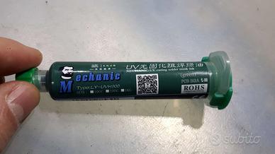 Maschera pasta uv PCB BGA verde 10cc mechanic