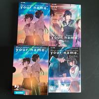 YOUR NAME BOX volumi 01-03 (MANGA) in cofanetto se