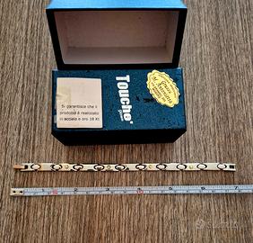 Bracciale Touché acciaio e oro 18 kt