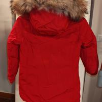 DUE WOOLRICH ROSSO E NERO  ragazzi 8/10 anni