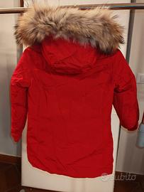 DUE WOOLRICH ROSSO E NERO  ragazzi 8/10 anni