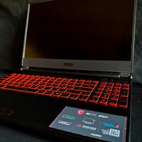 MSI GL65 15.6”, 16GB RAM, 256GB+1TB SATA anno2019