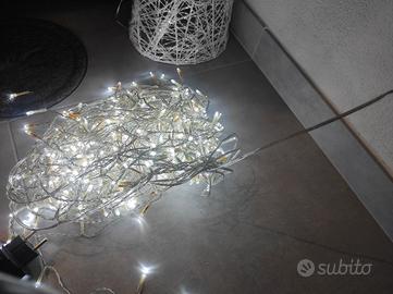 Tende luminose natalizie da esterno