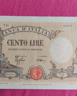 Banconota Regno d' Italia 