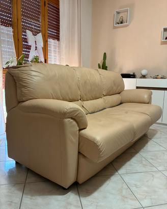 Divano in pelle